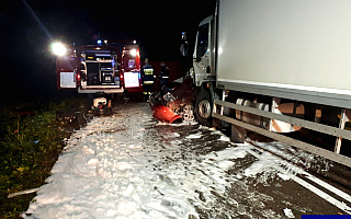 Trzech mężczyzn zginęło w wypadku na trasie Lidzbark-Brodnica